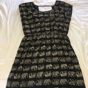 Printed casual dress